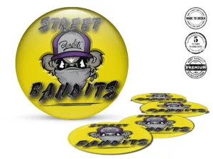 Wheel rim decal Tunning Edition High Quality Badges